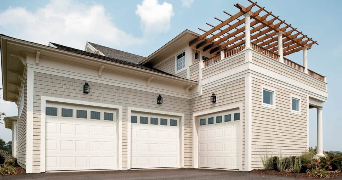 3 car insulated garage door