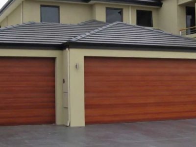 double door roll up garage door